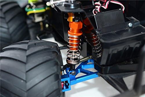GPM for Tamiya Lunch Box Tuning Teile Aluminium Front Lower Arm - 1Pr Set Orange
