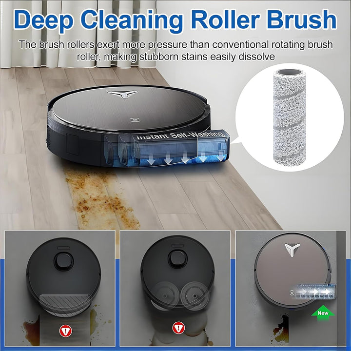15 Stück Zubehör für Ecovacs Deebot X11 Omni / X11 Pro Omni/ X9 Pro Omni Staubsauger, Ersatzteile 1