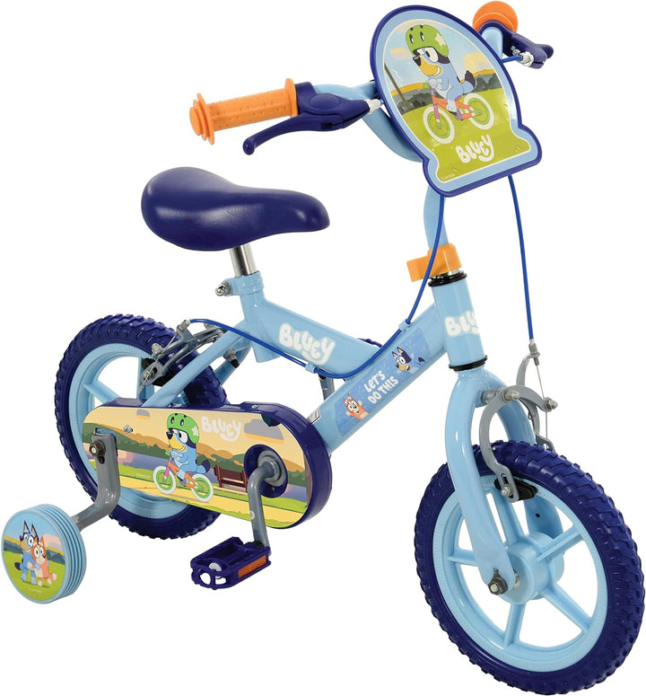 Bluey Unisex Jugend 12 Zoll Fahrrad, blau, 30,5 cm
