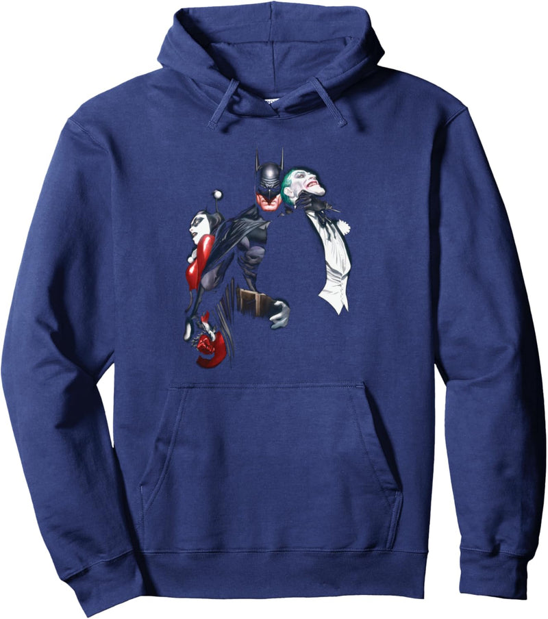 Batman Joker Harley Choke Pullover Hoodie