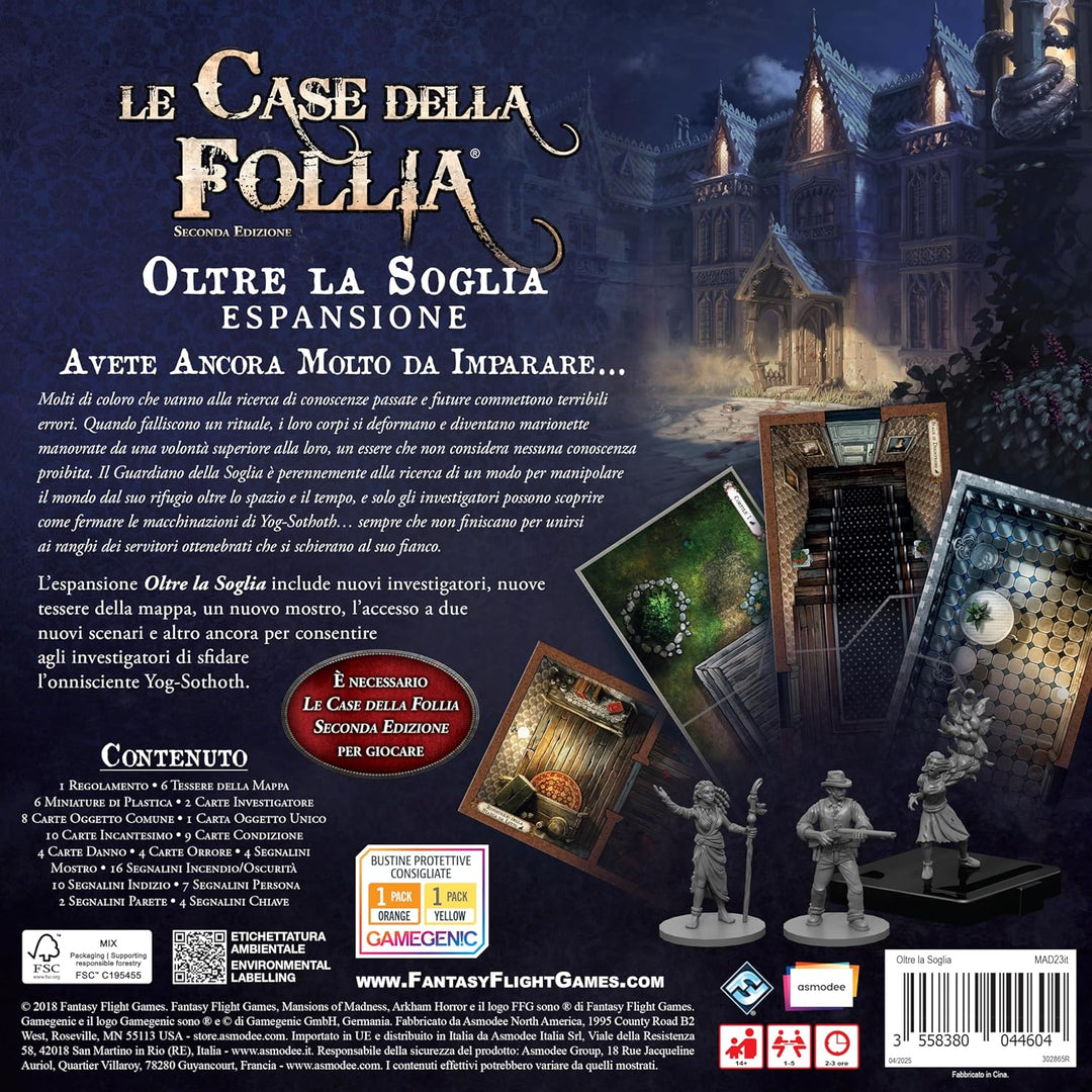 Fantasy Flight Games Die Häuser des Wahnsinns - Jenseits Der Schwelle (Erweiterung) Le Case d. F. -