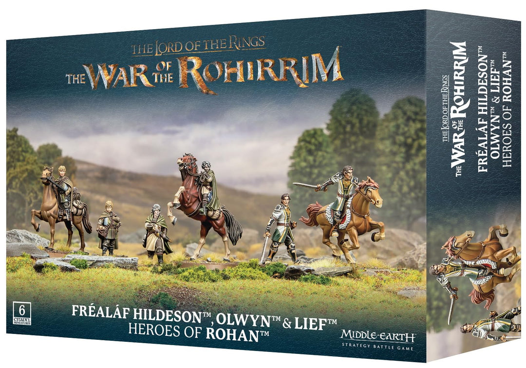 Games Workshop - Strategie-Kampfspiel Mittelerde: Frealaf Hildeson & Olwyn & Lief
