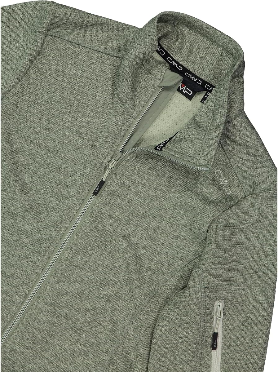 CMP Damen Knitted Mesh Jacke Fleecejacke Fleecepullover XXS Avocado, XXS Avocado