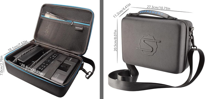 Supremery Tasche kompatibel mit Canon Selphy CP1200 CP1300 CP1500 Case Schutz-Hülle Etui Tragetasche