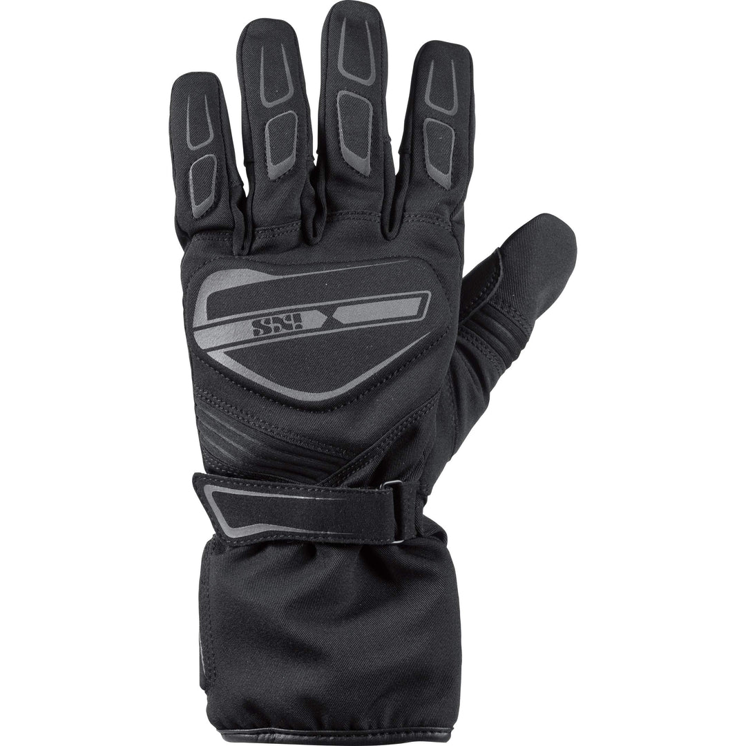 IXS Mimba-ST Tour LT Handschuh – Schutz &amp; Komfort – Leder/Textil – EN13594 L Schwarz, L Schwarz