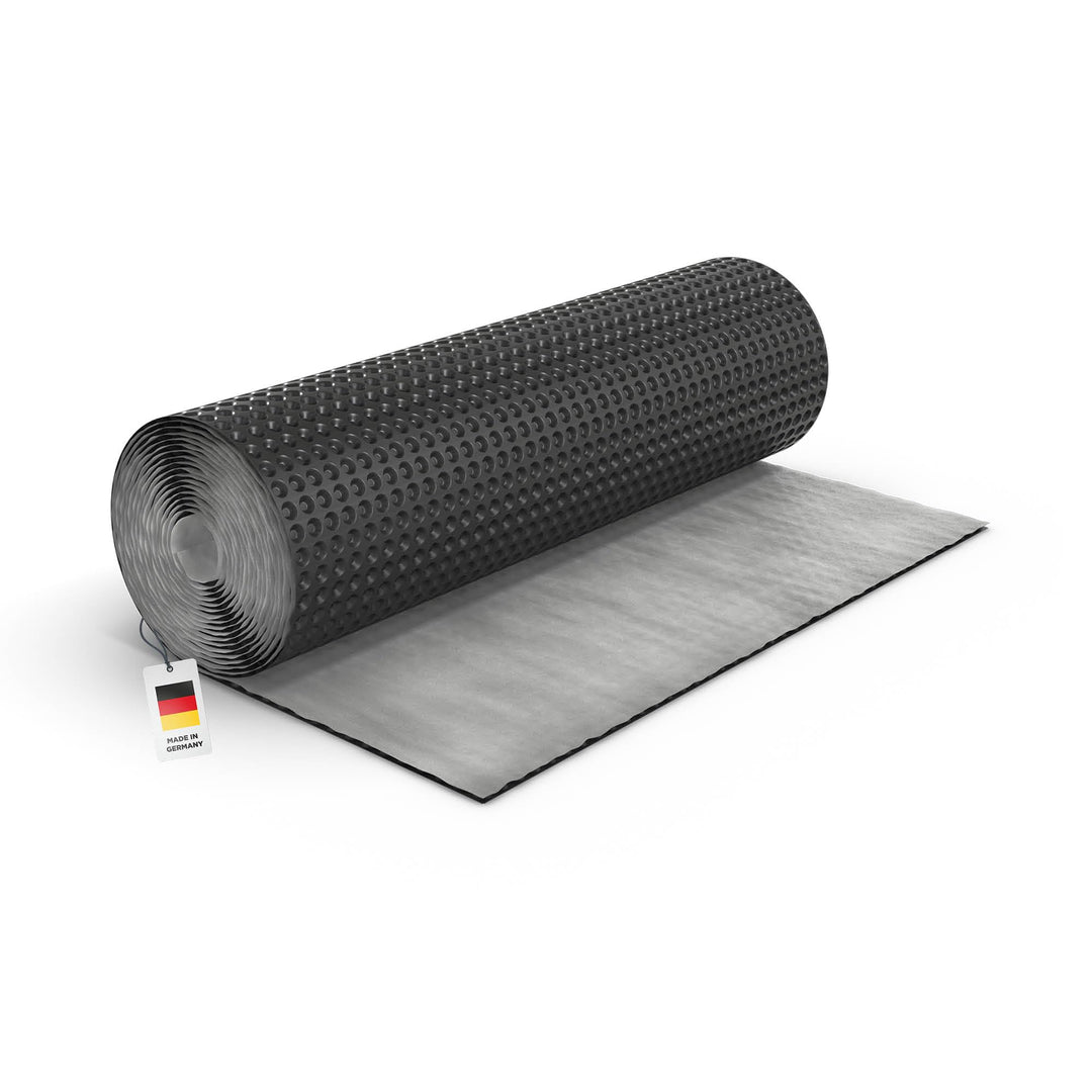blizz-z protect drain Noppenbahn mit Vlies schwarz 1 m x 15 m (700 g/m²) 1 Rolle | Drainagebahn, Ent