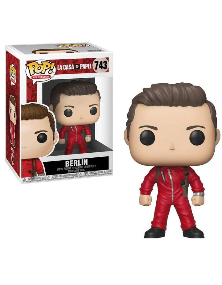 Funko Pop! TV Casa De Papeled Berlin, Assorted Model - Money Heist - Haus Des Geldes - Vinyl-Sammelf
