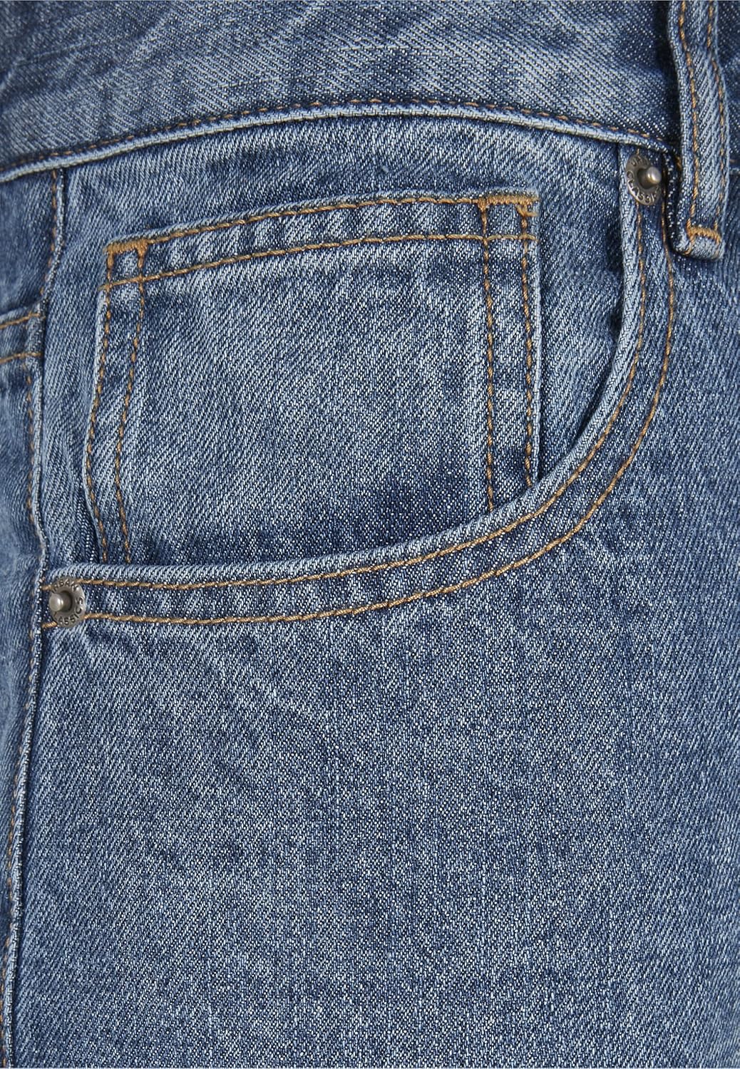Urban Classics Herren Jeanshose Cropped Tapered Jeans, Regular Fit, verkürzten Länge, erhältlich in