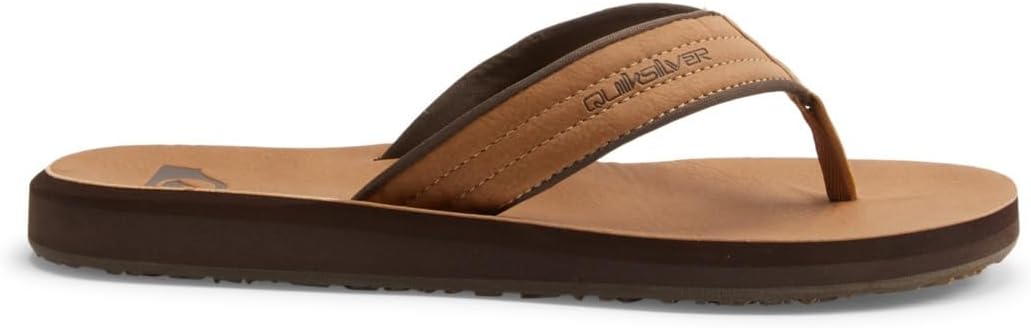 Quiksilver CARVER NUBUCK M SNDL TKD0 Herren Sandalen 32 EU Tan Pattern 1, 32 EU Tan Pattern 1