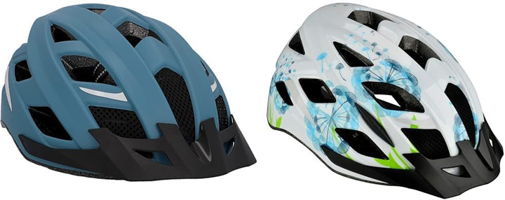 FISCHER Fahrradhelm, Radhelm, Cityhelm Urban Plus, mit integriertem LED-Rücklicht für Damen und Herr
