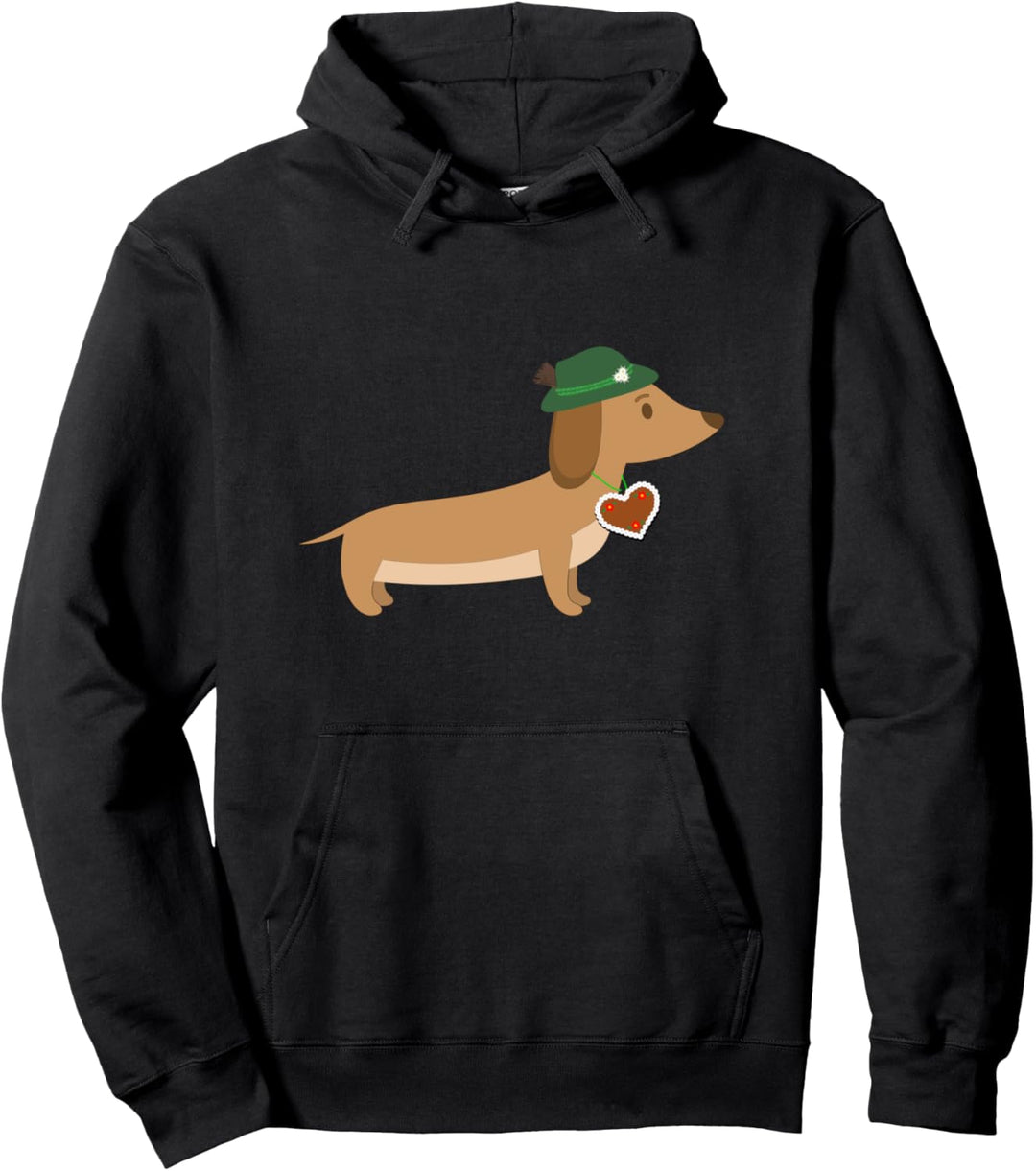 Lustiger bayerischer Hund Dackel Hundegeschenk Pullover Hoodie