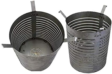 A. Weyck Tools Feuertonne Stahlfass für Feuerplatte Grillplatte mit Stierkopf #176