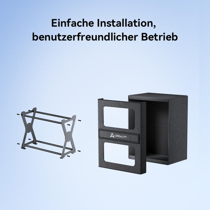 Creality Filament Trocknungsbox, 3D Filament Aufbewahrung mit Magnetverschluss, Feuchtigkeits & Stau