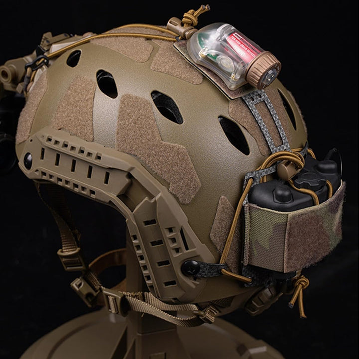 Helm NVG Batterie Gegengewicht Tasche für Airsoft Helm mit Klettverschluss für sicheres Batterie Hal