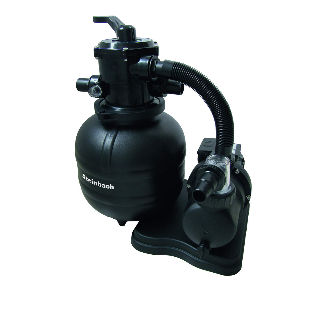 Steinbach Filteranlage Classic 310 – 040310 – Selbstsaugende Pumpe für Pools mit bis zu 22.000 l – M