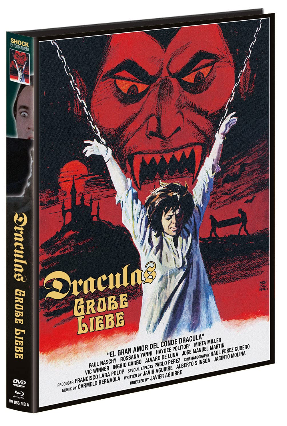 Draculas grosse Liebe - Mediabook - Cover A - Limited Edition auf 999 Stück (+ DVD) [Blu-ray], Blu-r