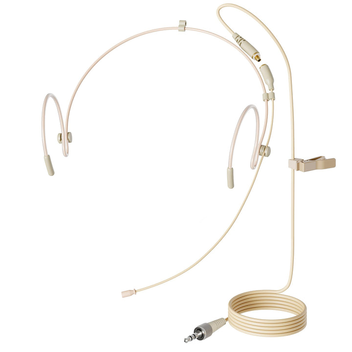 J K Professionelles Headset/Headset-Mikrofon MIC-J 071S kompatibel mit Sennheiser Wireless System –