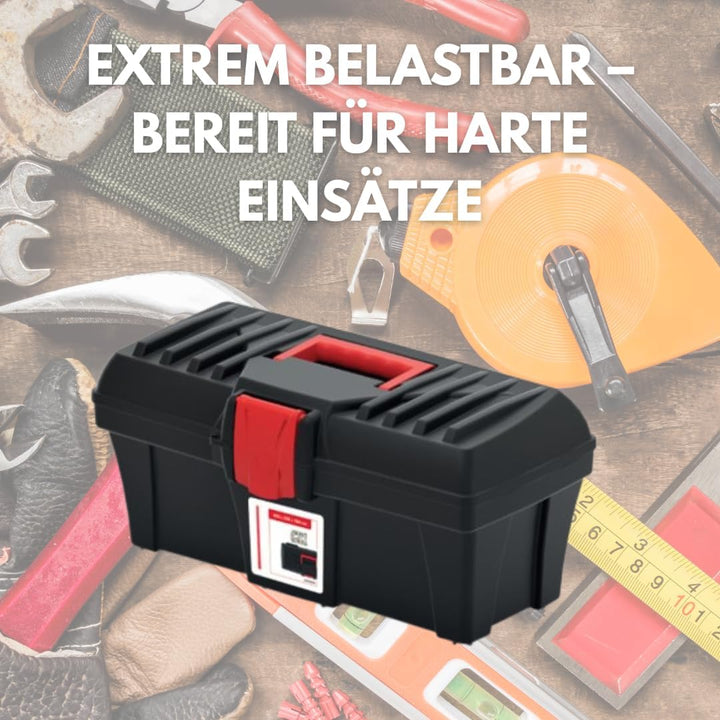 Werkzeugkoffer leer – 40.0x20.0x18.6cm Robuste Werkzeugbox/Werkstattkiste – Wasserdicht &amp; Staubdicht