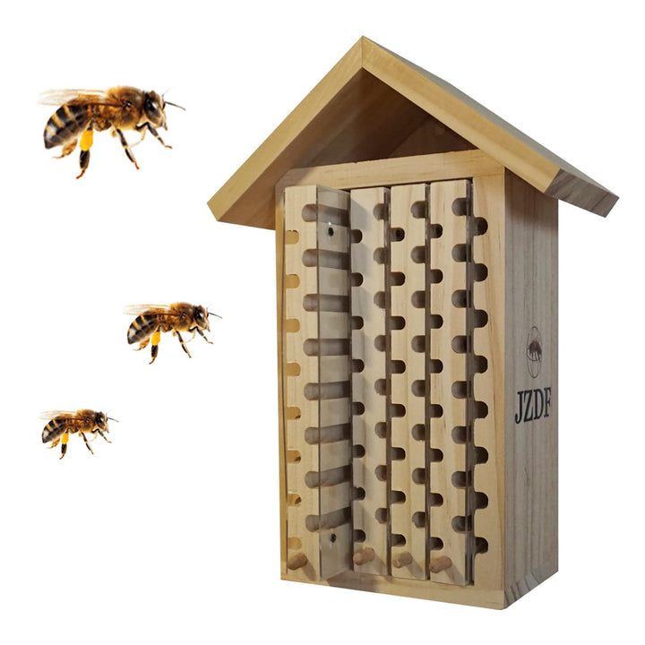 Maurer-Bienenhaus, JZDF Bug Hotel, Käferhotel, Zimmermann-Bienenhaus für den Garten, Blattschneider,