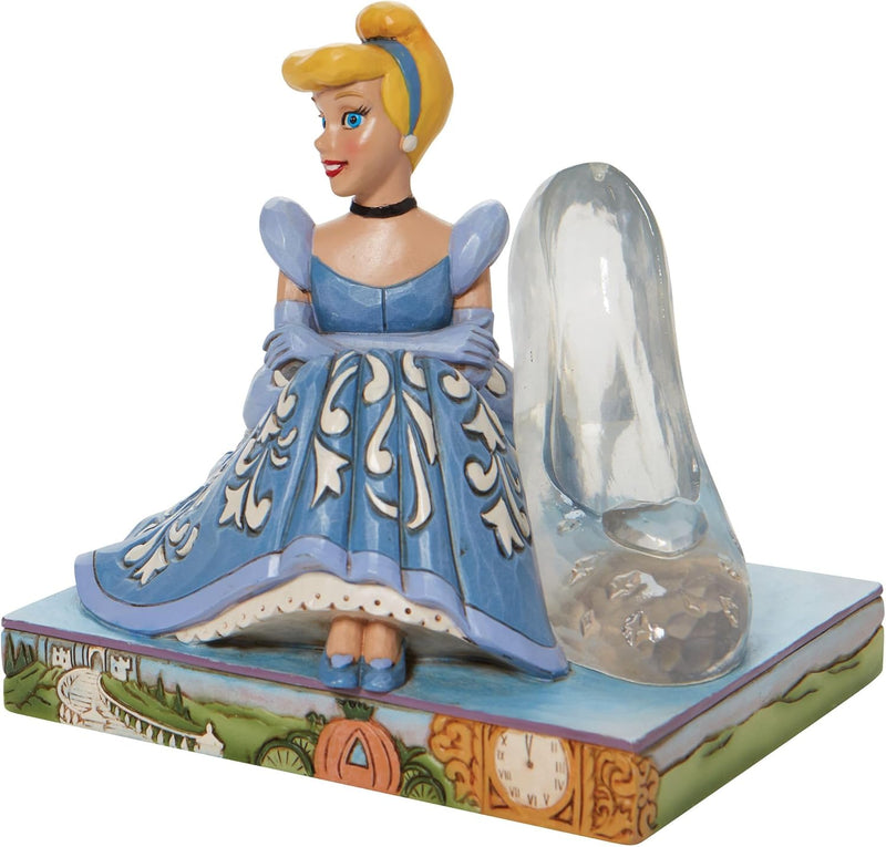 ENESCO Disney Traditions Cinderella A Magical Midnight Figur, ENESC-6010095, Blauen 5.39 Inch, 5.39