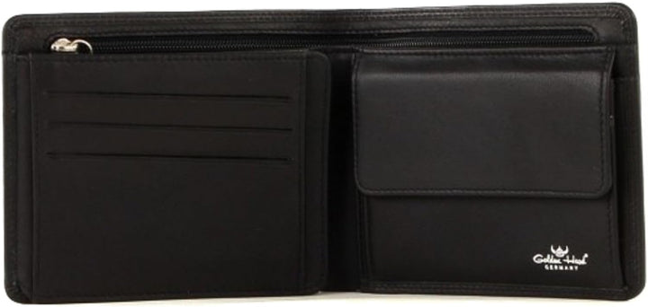 Golden Head Polo Scheintasche mit Reissverschluss 12 cm schwarz