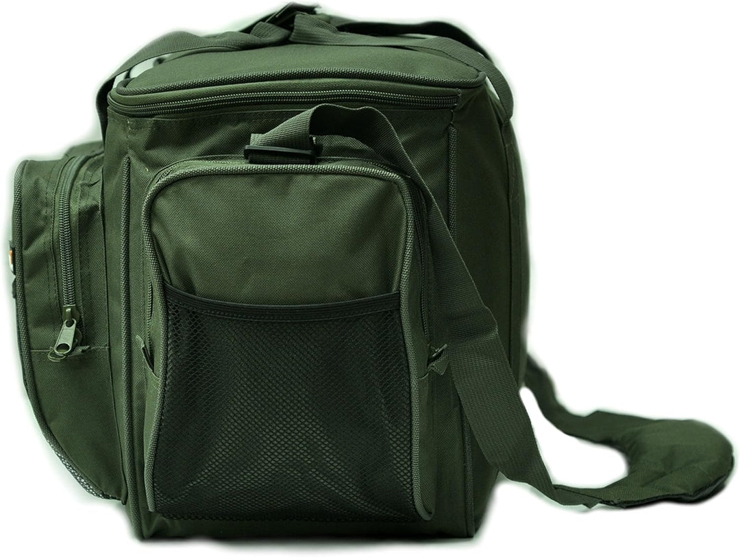 foolsGold Grosse Isoliertem Angeltasche Karpfentasche Grün