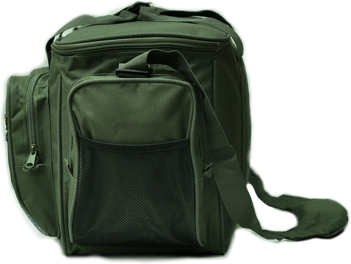 foolsGold Grosse Isoliertem Angeltasche Karpfentasche Grün