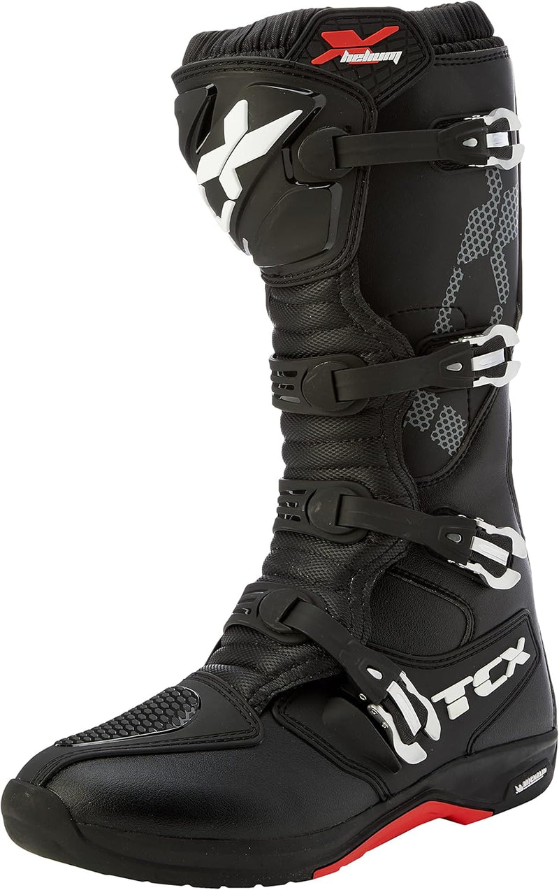 TCX Herren X-Helium Michelin Motorradstiefel 49 EU Schwarz, 49 EU Schwarz