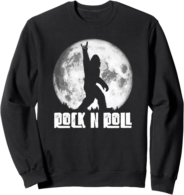 Rock n' Roll Bigfoot Night Stroll & Moon Sweatshirt