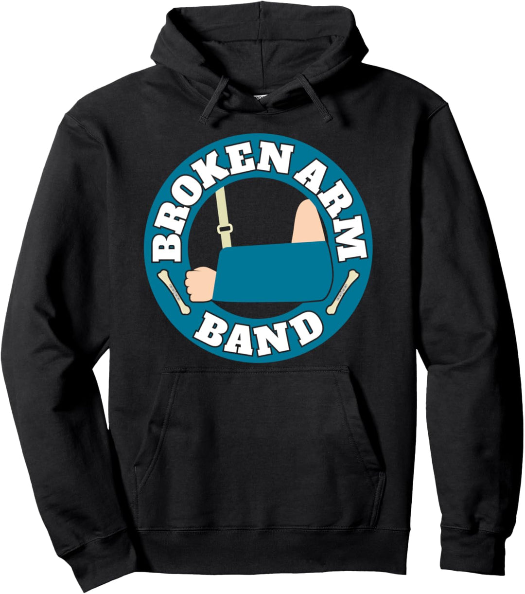 Armbruch Knochen Knochenbruch - Fraktur Gebrochener Arm Pullover Hoodie