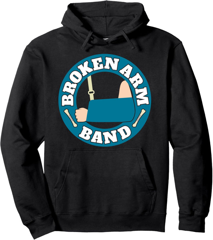 Armbruch Knochen Knochenbruch - Fraktur Gebrochener Arm Pullover Hoodie