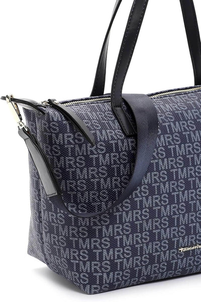 Tamaris Shopper Grace 31437 Damen Handtaschen Print Einheitsgrösse Blue 500, Einheitsgrösse Blue 500