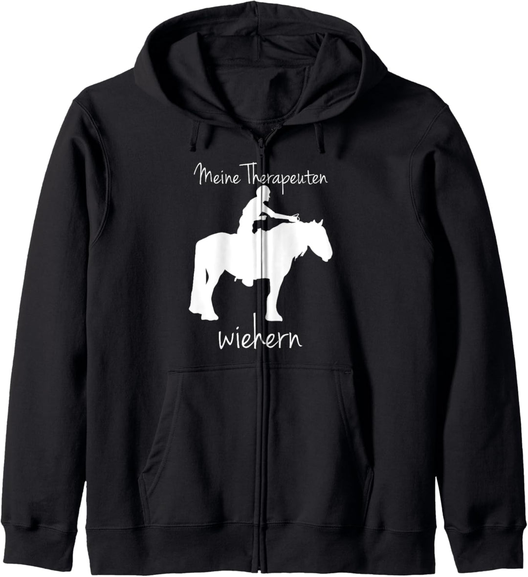 Irish Tinker Pferde Therapie Reiten Kapuzenjacke
