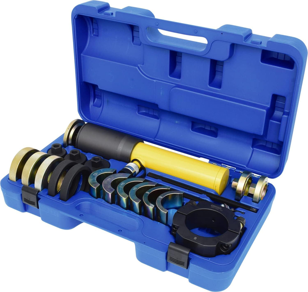 KS Tools 460.1705 Schlitzbuchsen-Werkzeug-Satz für Silentlager-Schlitzbuchsen, 19-tlg