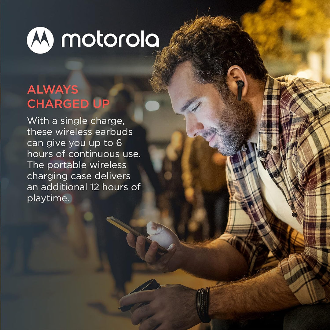 Motorola Sound Moto Buds-S ANC - Kabellose Kopfhörer In Ear - Bluetooth - Active Noise Cancellation