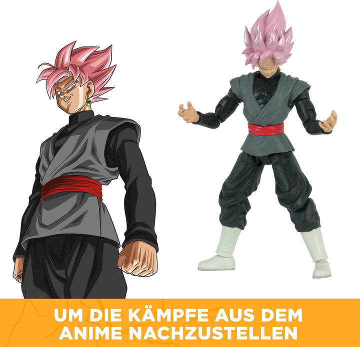 BANDAI – Dragon Ball Super – Dragon Star Figur 17 cm – Super Saiyan Rosé Goku Black – 35866, Super S