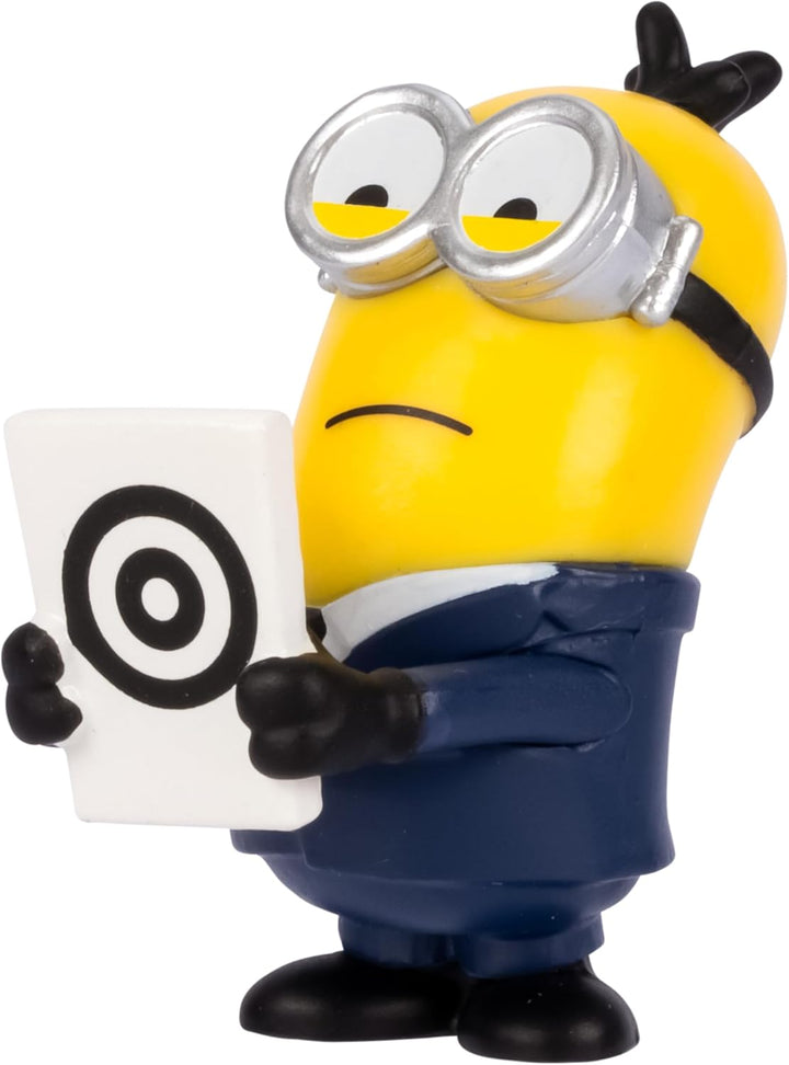 MINIONS Ich – Einfach unverbesserlich 4, Packung mit 4 Figuren AVL-Team. 5,8 cm grosse Sammelfiguren