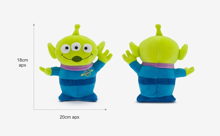 Disney Store Offizielles Alien-Minikuscheltier mit Beanbag-Füllung, Toy Story, 20 cm, Kuscheltier mi