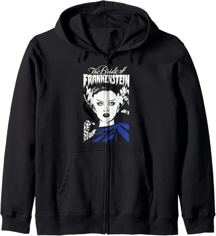 Universal Monsters The Bride Of Frankenstein Illustrated Kapuzenjacke