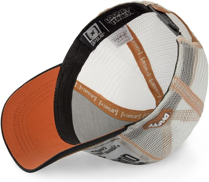 Capslab Joker DC Batman Black Trucker Cap, Beige