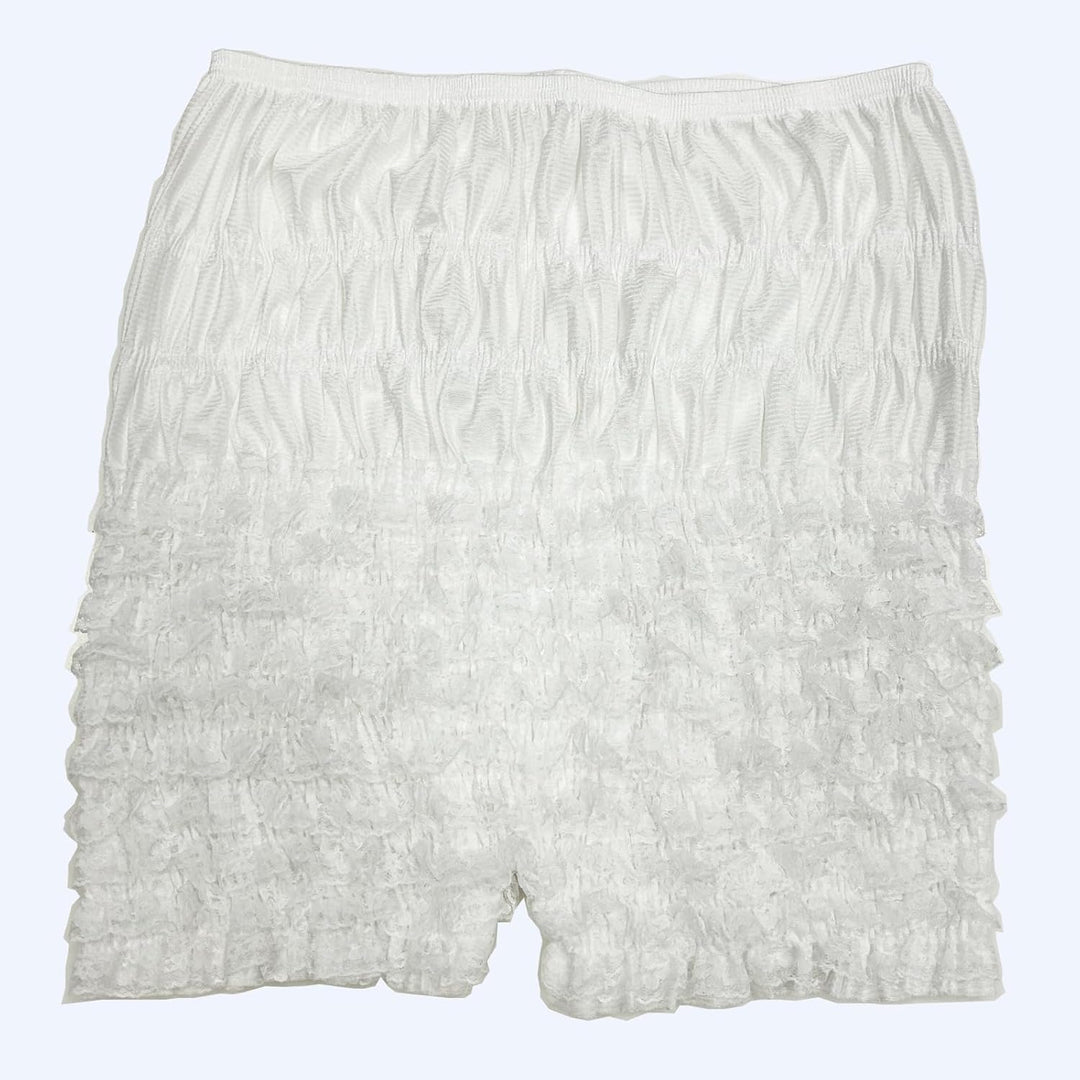 ZUYPSK Damen Unterhose langes Bein Schlüpfer Slip mit Rüschen Spitze Frauen Sicherheits Shorts Unter