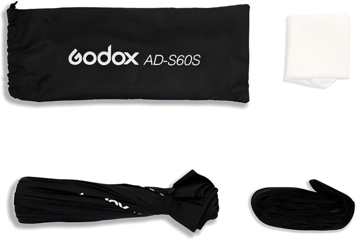 Godox AD-S60S 60 cm Softbox im Octagon Umbrella-Stil mit Godox-Halterung für Godox AD400Pro AD300Pro