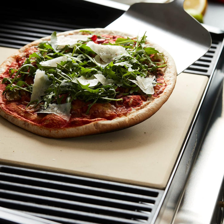 Pizzastein feuerfeste Keramik 1,2 cm dick passend für Grill Siesta & Quisson