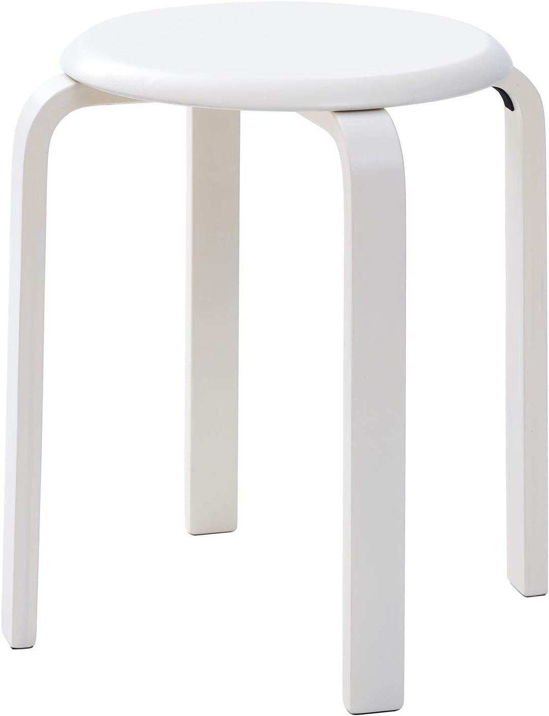 IBUYKE Stapelhocker-Massivholz Hocker Hausbank Holzhocker Mode Kreative Hocker Moderne Esstisch Hock
