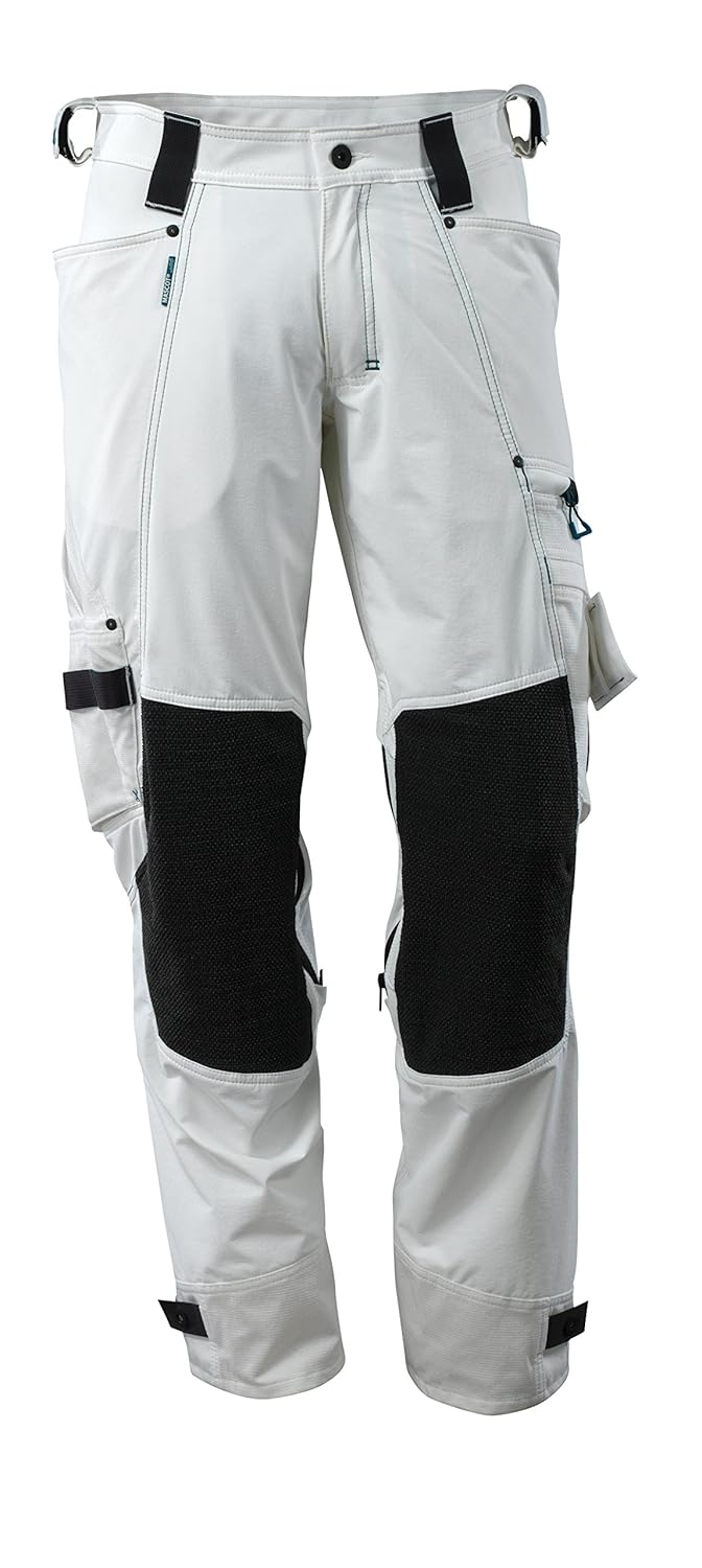 Mascot 17079-311 Bundhose "Stretch" Dyneema® - Advanced, Weiss, 82C44 44 Weiss, 44 Weiss