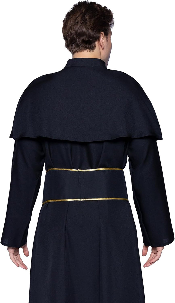 LEG AVENUE Herren Priest Kostüme M-L Schwarz, M-L Schwarz
