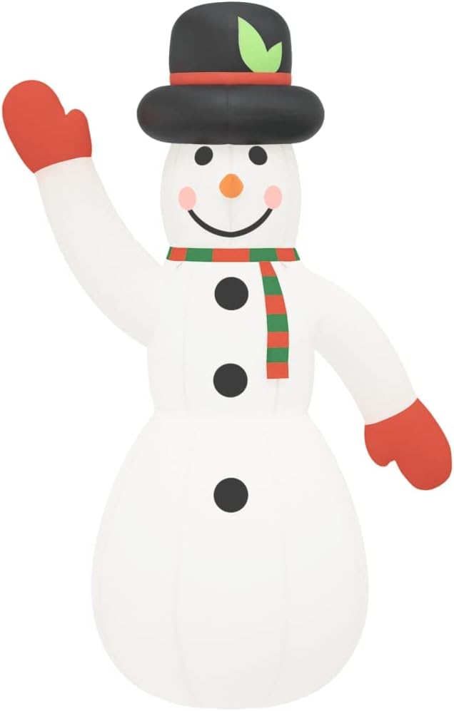 Hommdiy Aufblasbarer Schneemann mit LEDs 805 cm Schneemann 805 cm, Schneemann 805 cm