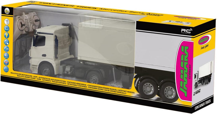 JAMARA 405148 - LKW Mercedes Benz Arocs 1: 20 2,4GHz - 2 Geschwindigkeiten, ca. 6 km/H, bis zu 30 mi