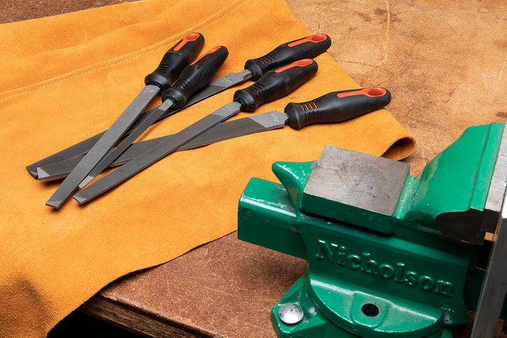 Crescent Nicholson 22040HNNN Allzweck-Dateiset mit Ergonomischen Griffen, 5 Stücke