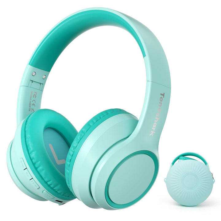 TONOSHARK Aktive Noise-Cancelling Kopfhörer Kinder, 60 Std Spielzeit. Kopfhörer Kabellos Bluetooth K